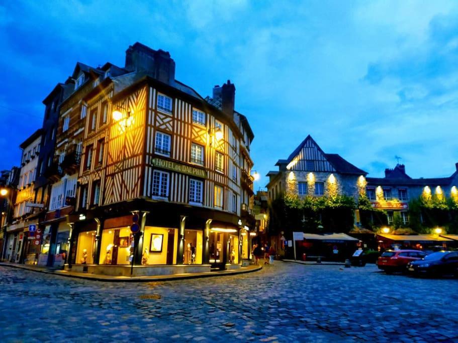 Bienvenue Chez Vous Apartamento Honfleur Exterior foto